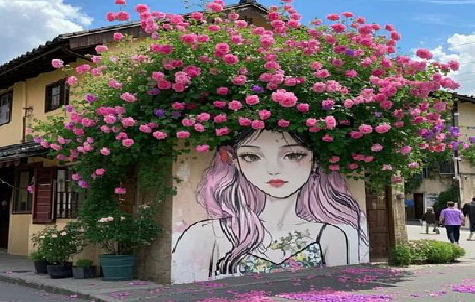 监利怎么设计网红打卡墙绘