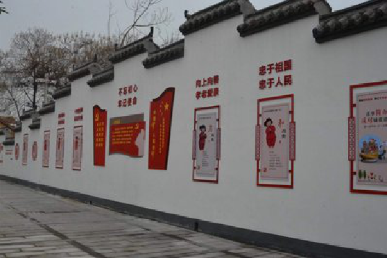 监利墙体彩绘-乡村文化墙