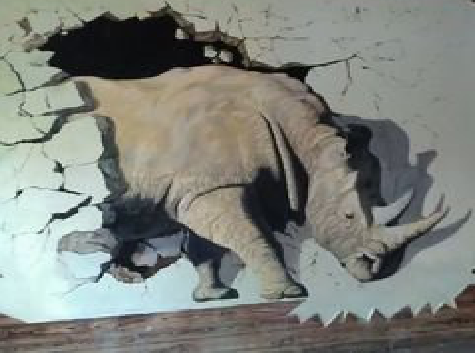 监利在墙绘中，如何绘制3D效果？