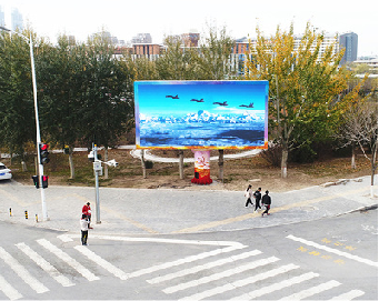 监利户外大屏广告投放要点。