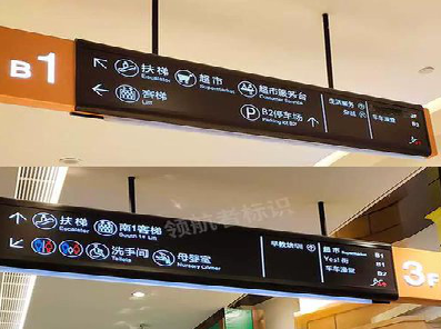 监利如何通过商场标识牌引导客流分布?